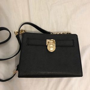 Michael Kors black mini bag
